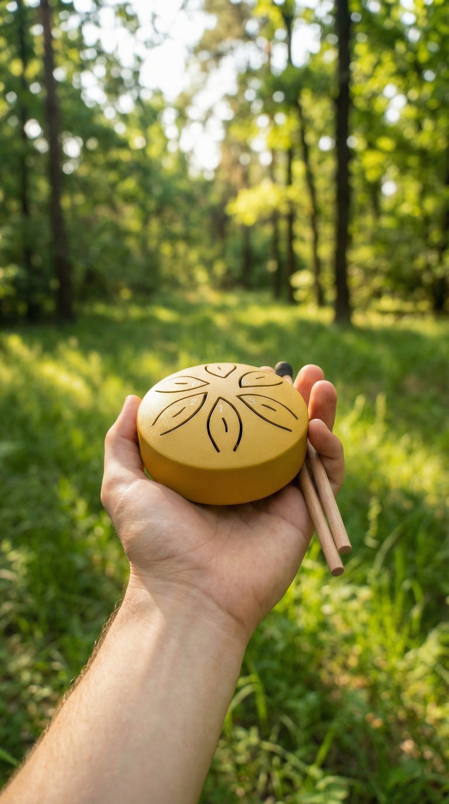 DrumoraSteel - Steel Tongue Drum Set